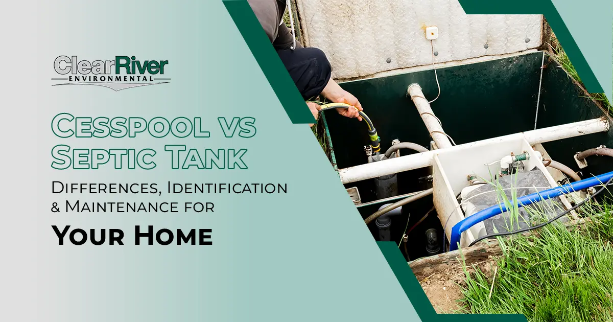 Septic tank vs cesspool