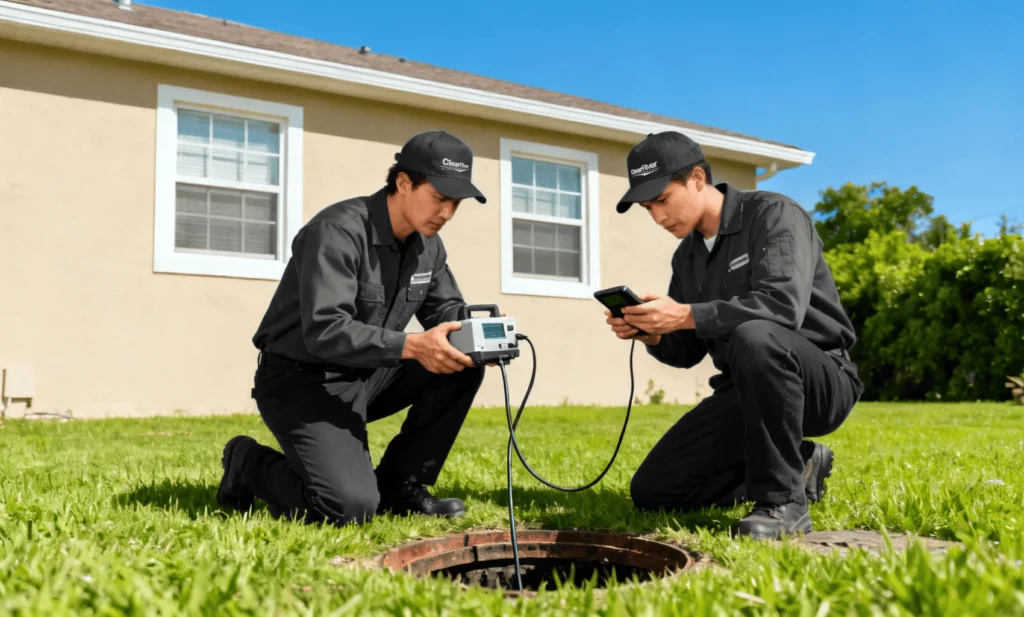 Expert septic system inspection