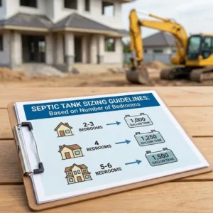 septic tank sizes​