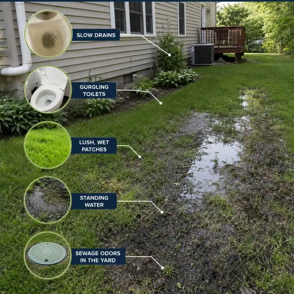 Signs of a Clogged Septic Line
